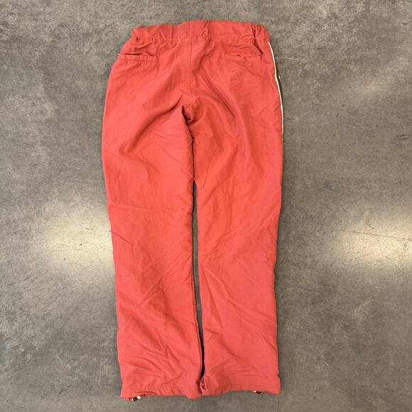 Vintage Y2k Lei Athletic Dept Orange Lined Zip Flare Baggy Track Sweatpants M - Picture 3 of 8